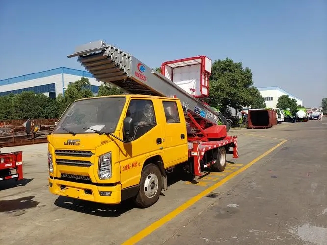 绍兴柯桥附近云梯车出租 砂石搬运