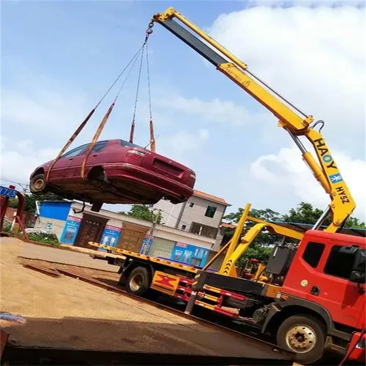 绍兴柯桥吊车吊汽车的正确方法